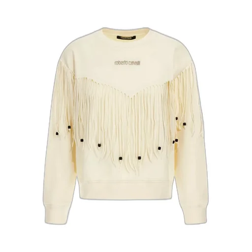 Roberto Cavalli Fringed Sweatshirt