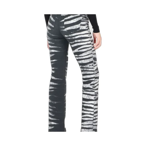 Roberto Cavalli Zebra Printed Pants