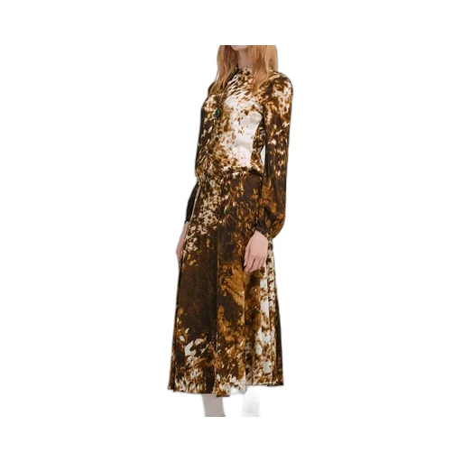 Roberto Cavalli Appaloosa Print Shirt Dress