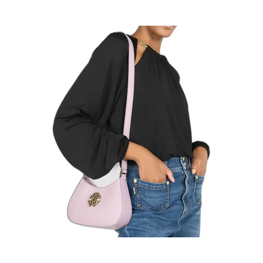 Roberto Cavalli Rc Monogram Shoulder Bag