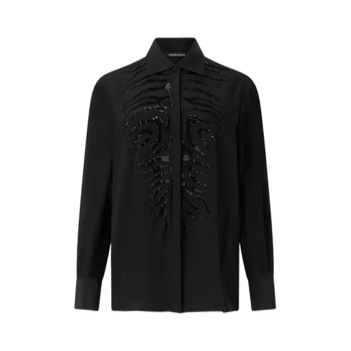 Roberto Cavalli Sequined Tiger Skin Shirt