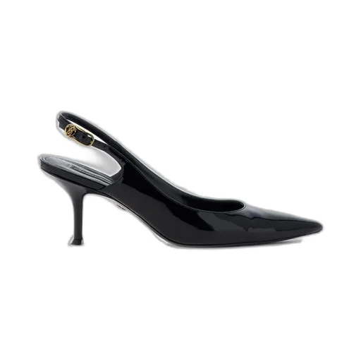 Roberto Cavalli Pointed-Toe Slingback Pumps