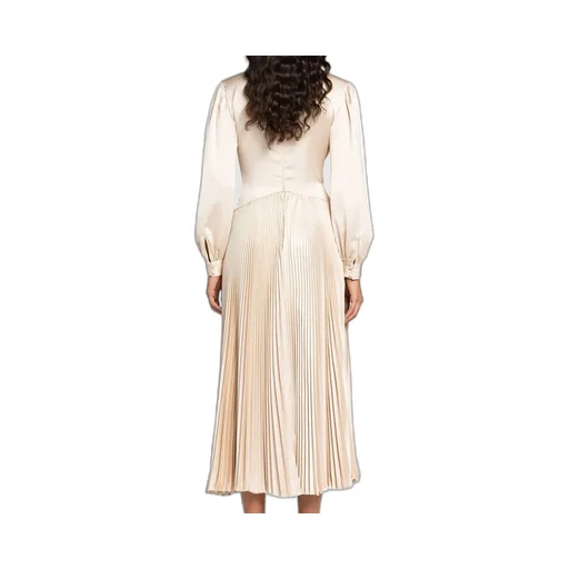 Roberto Cavalli Long Sleeve Midi Dress