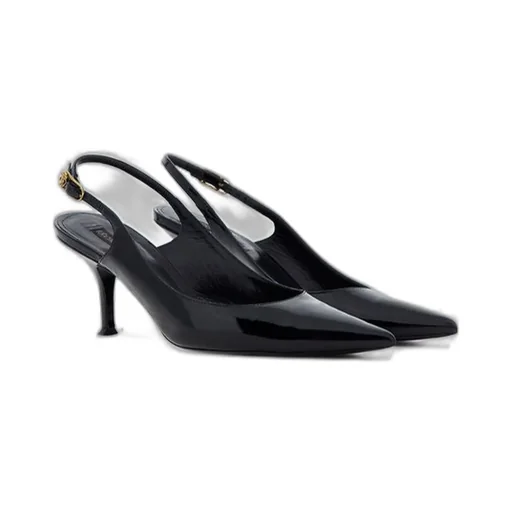 Roberto Cavalli Pointed-Toe Slingback Pumps