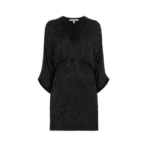 Roberto Cavalli Bead-Embellished Short Dress