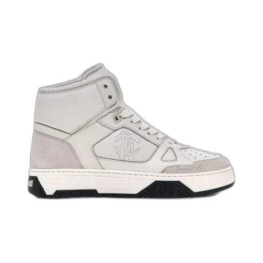 Roberto Cavalli Logo Embroidered High-Top Sneakers
