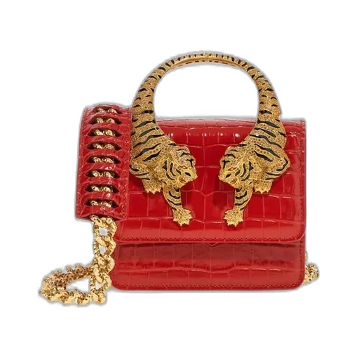 Roberto Cavalli Roar Embellished Small Shoulder Bag