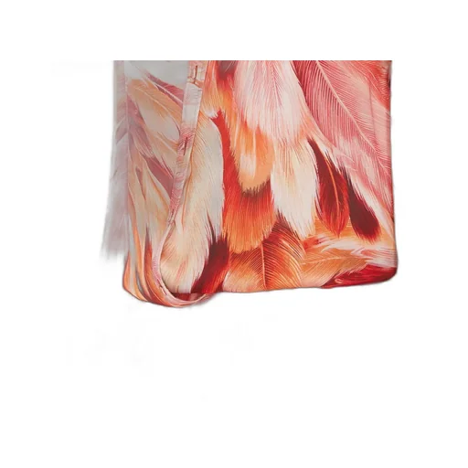 Roberto Cavalli Plumage Print Long Dress
