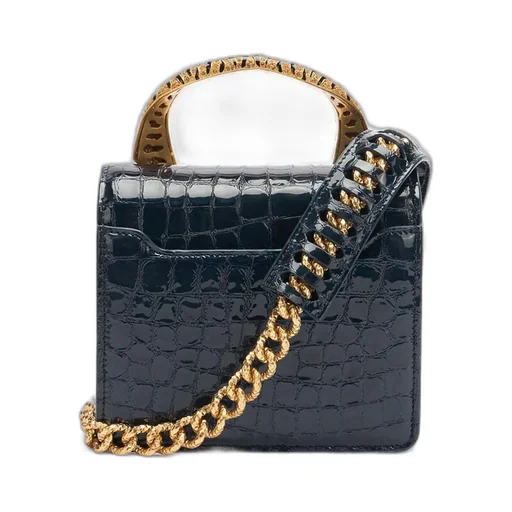Roberto Cavalli Embossed Mini Roar Bag