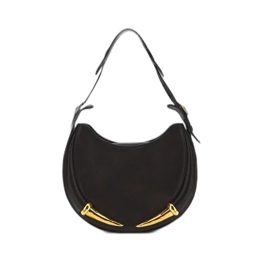 Roberto Cavalli Large Fang Shoulder Bag