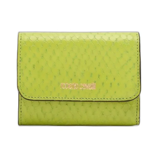 Roberto Cavalli Logo Embossed Wallet