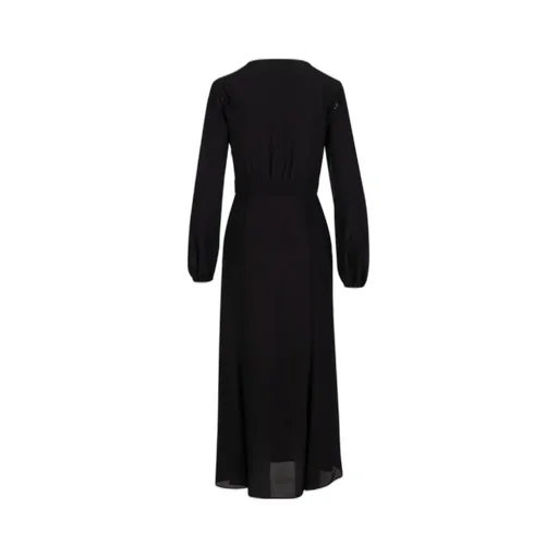 Roberto Cavalli V-Neck Front-Slit Midi Dress
