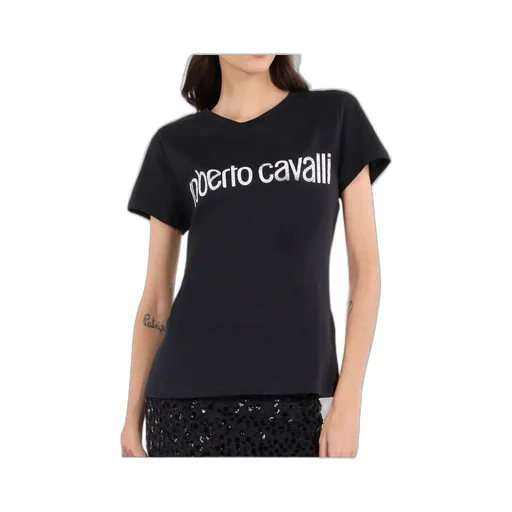 Roberto Cavalli Used Logo T-Shirt