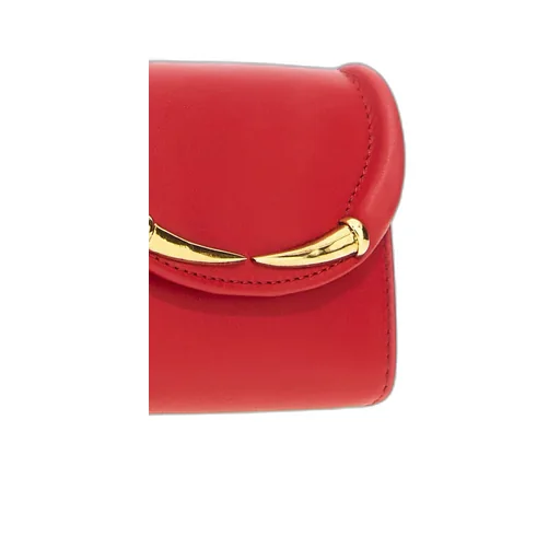 Roberto Cavalli Fang Clasp Card Case