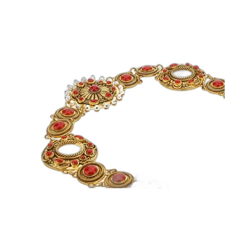 Roberto Cavalli Embellished Chain Linked Belt