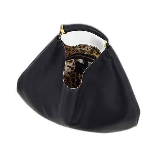 Roberto Cavalli Fang Handle Hobo Bag