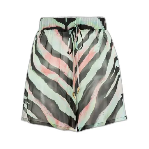 Roberto Cavalli Zebra Print Shorts