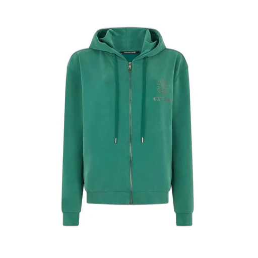 Roberto Cavalli Rc Monogram Logo Hoodie Sweatshirt