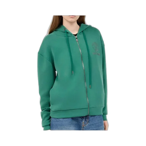 Roberto Cavalli Rc Monogram Logo Hoodie Sweatshirt