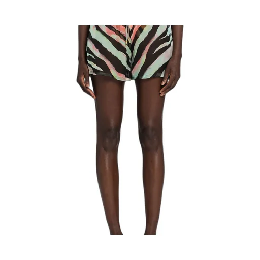 Roberto Cavalli Zebra Print Shorts
