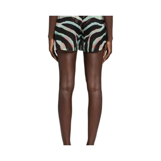 Roberto Cavalli Zebra Print Shorts