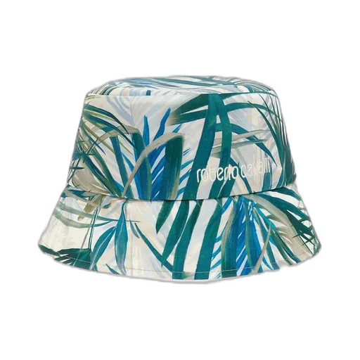 Roberto Cavalli Logo Embroidered Bucket Cap