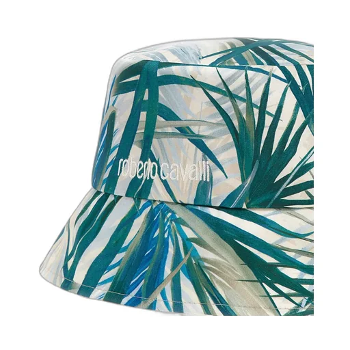 Roberto Cavalli Logo Embroidered Bucket Cap