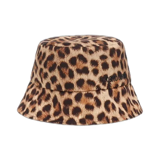 Roberto Cavalli Logo Embroidered Bucket Cap
