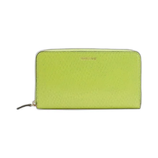 Roberto Cavalli Logo Embossed Zipped Wallet