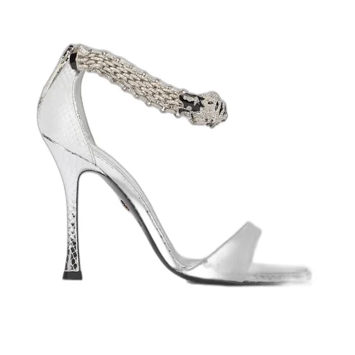 Roberto Cavalli Bejeweled Tigers Embellished Sandals