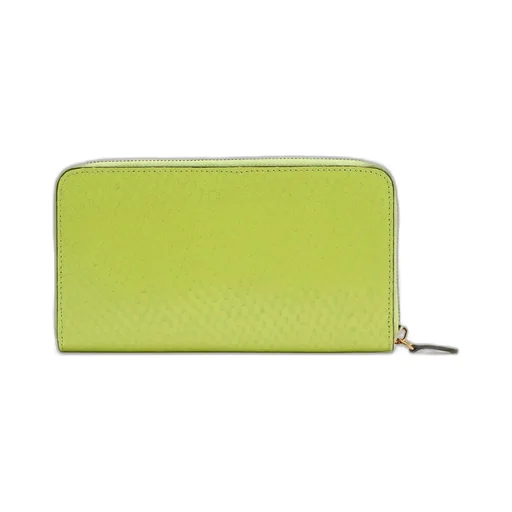 Roberto Cavalli Logo Embossed Zipped Wallet