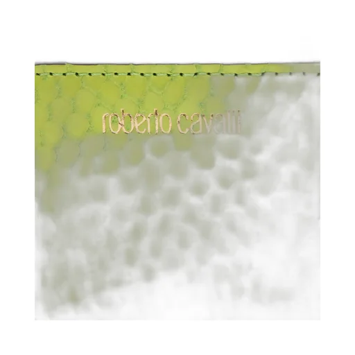 Roberto Cavalli Logo Embossed Zipped Wallet