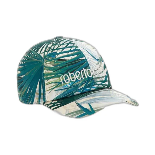 Roberto Cavalli Logo Embroidered Curved Peak Cap