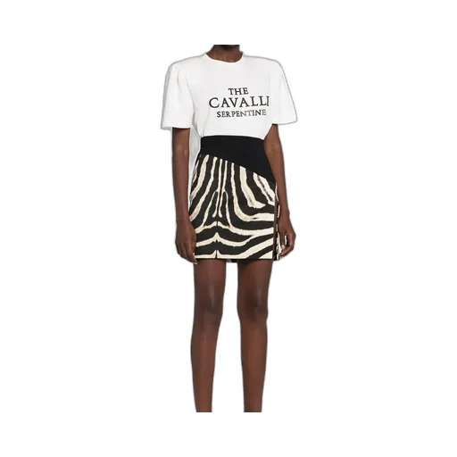 Roberto Cavalli Logo Print T-Shirt