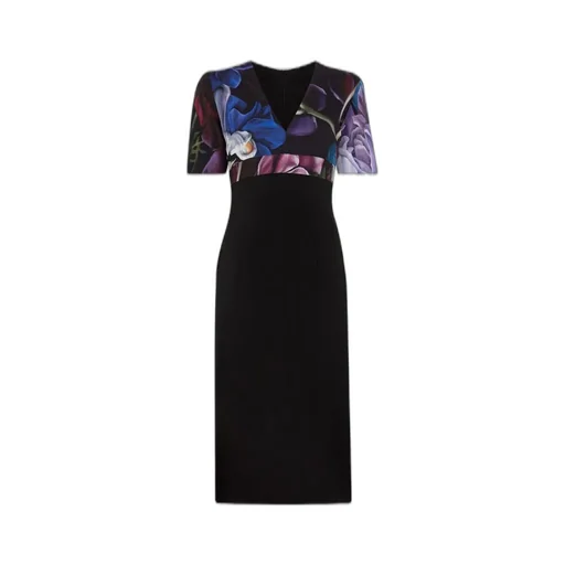 Roberto Cavalli Floral Print Dress