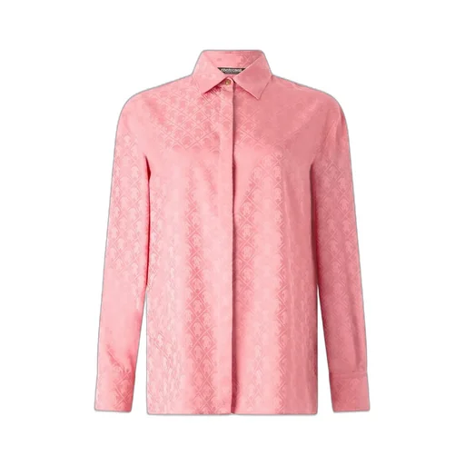 Roberto Cavalli Mirror Snake Monogram Shirt