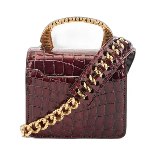 Roberto Cavalli Embossed Mini Roar Bag