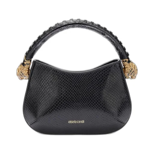 Roberto Cavalli Roar Embossed Shoulder Bag