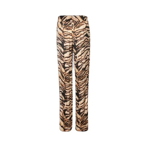 Roberto Cavalli High-Waisted Print Trousers