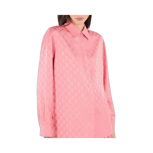 Roberto Cavalli Mirror Snake Monogram Shirt