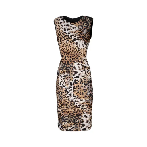 Roberto Cavalli Print Dress