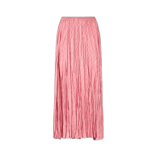 Roberto Cavalli Crinkled Effect Midi Skirt