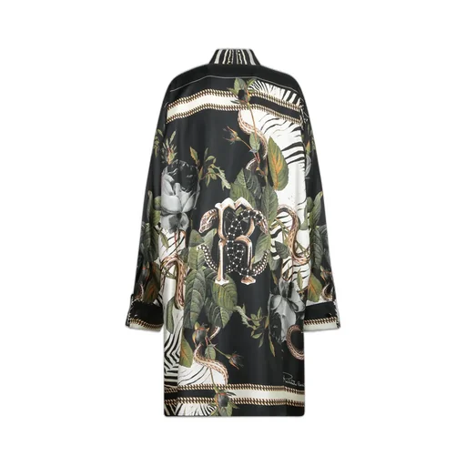 Roberto Cavalli Print Long Shirt