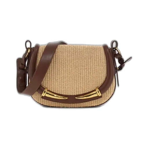 Roberto Cavalli Fang Shoulder Bag