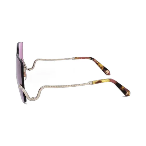 Roberto Cavalli Square Frame Rimless Sunglasses
