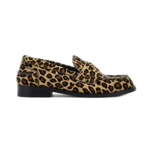 Roberto Cavalli Jaguar Pattern Moccasins