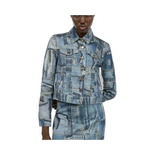 Roberto Cavalli Patchwork Capsule Denim Jacket