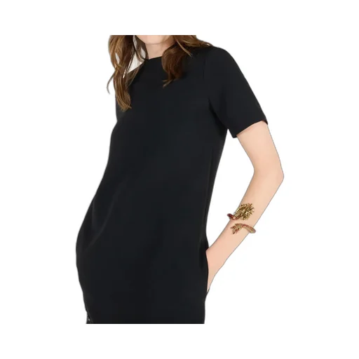 Roberto Cavalli Mini Dress With Lace Trim