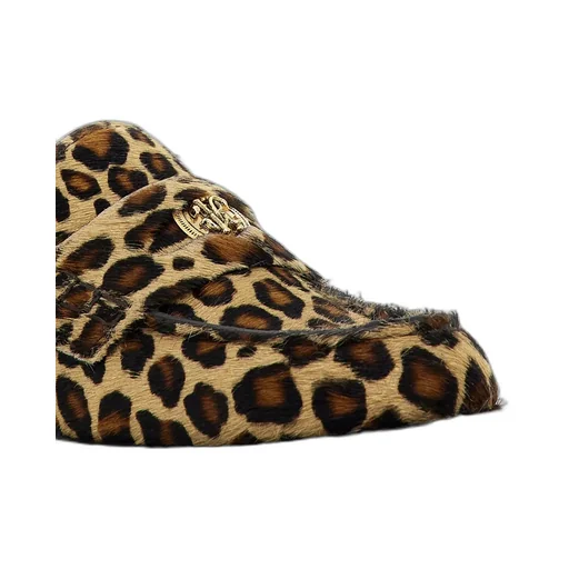 Roberto Cavalli Jaguar Pattern Moccasins