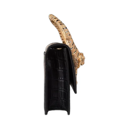 Roberto Cavalli Roar Embellished Medium Shoulder Bag